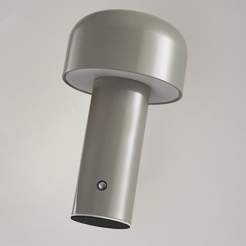 Lampe de table champignon sans fil, design italien