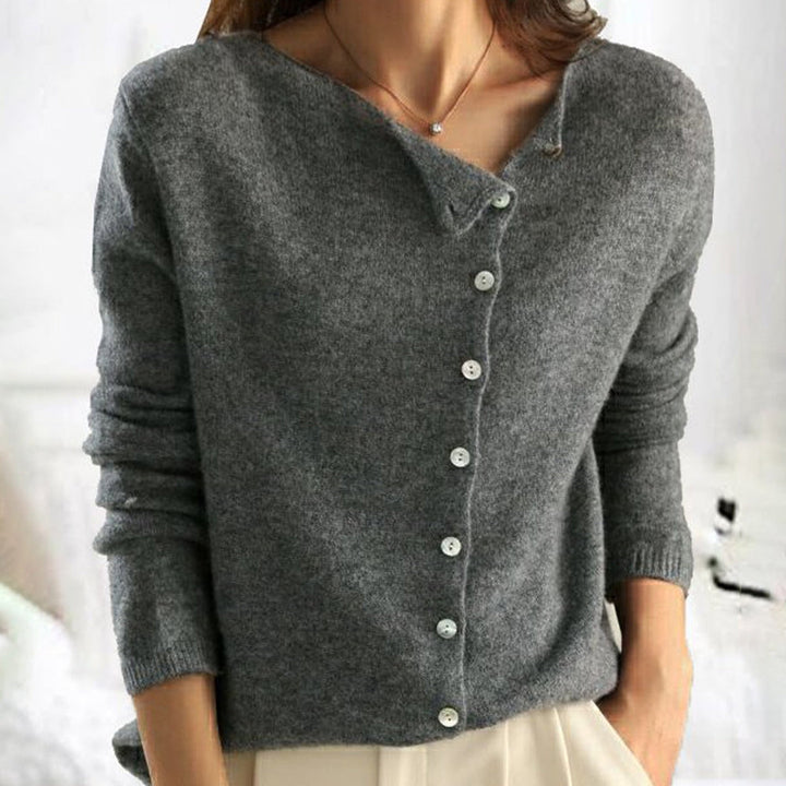 Heather | Sophisticated Button Cardigan
