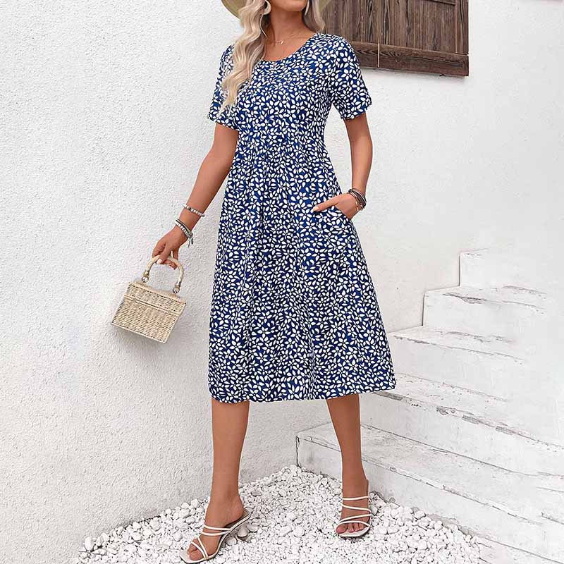 Robe Fleurie Décontractée