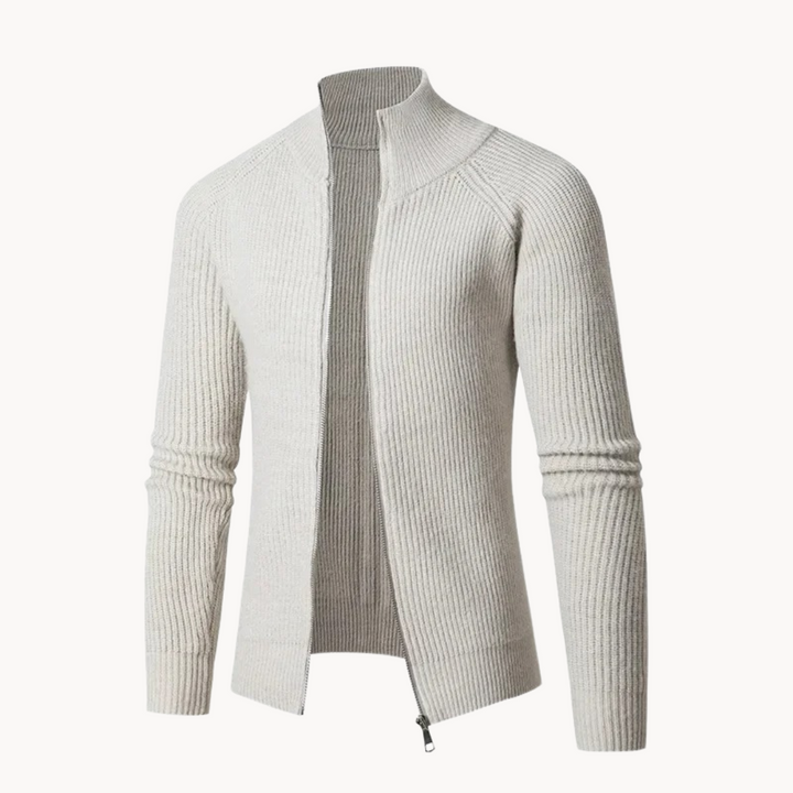 Pull zippé quotidien | Confort décontracté