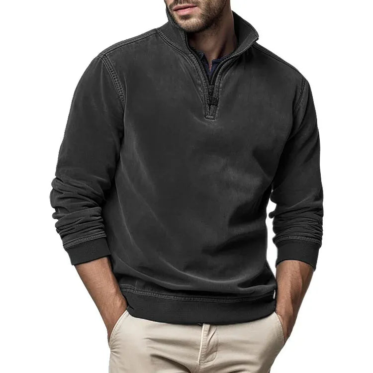 Sweat-shirt style vintage | Polaire douillette