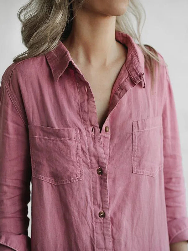 Combinaison Décontractée Femme Boutonnée | Manches Longues & Chica