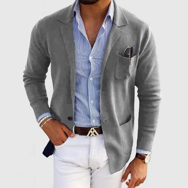 Blazer Décontracté Léger Pour Hommes | Coupe Ajustée