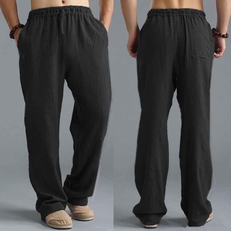Men's Casual Linen Pants | Relaxed Fit