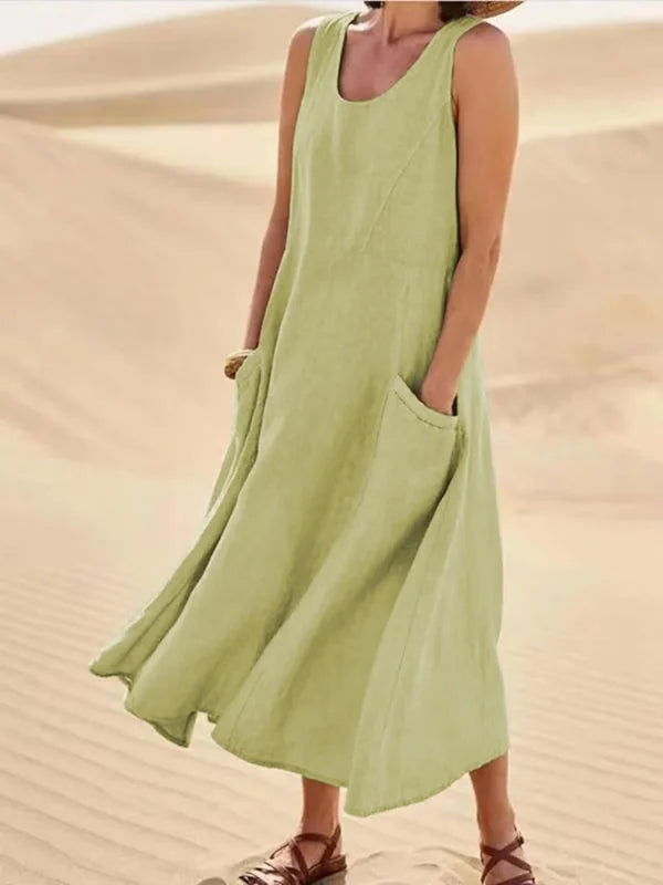 Robe Femme Décontractée Légère | Coupe Volumineuse Pratique