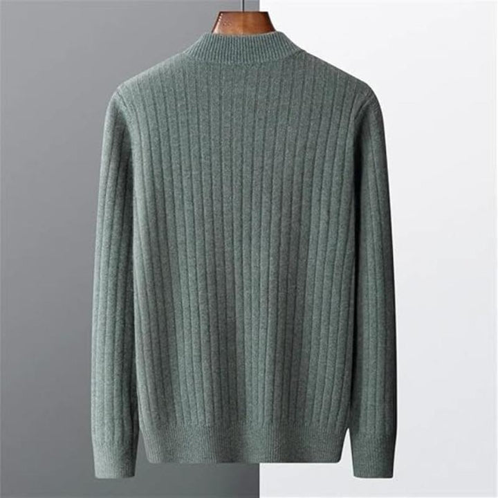 Pull en tricot à manches longues, design élégant