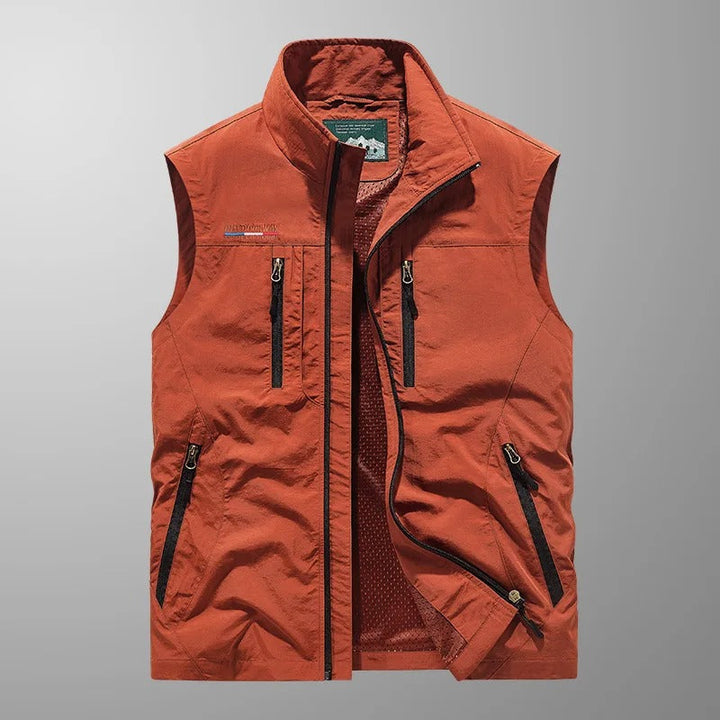 Men's Breathable Cargo Vest | Multifunction