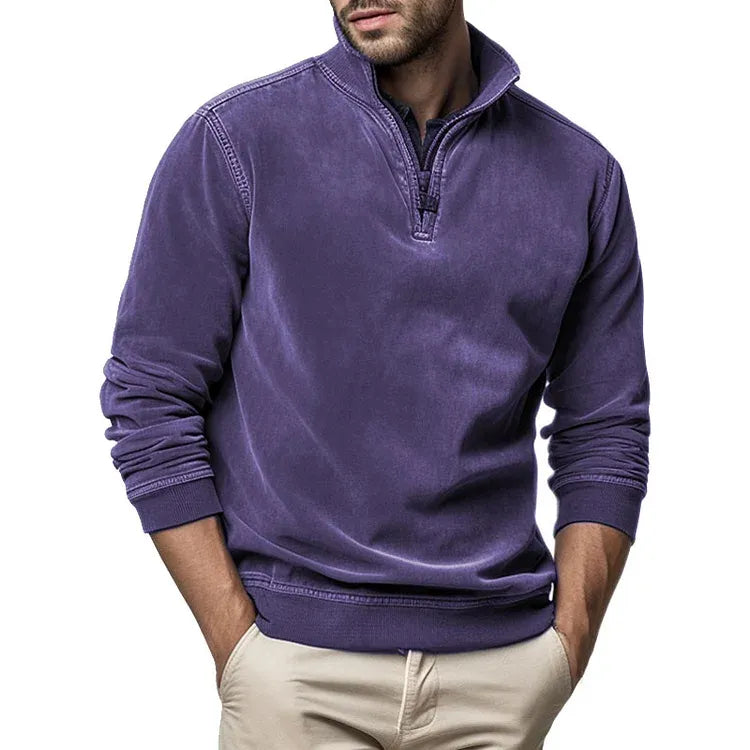 Sweat-shirt style vintage | Polaire douillette