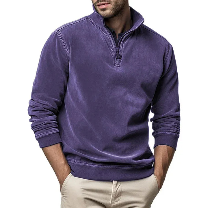 Sweat-shirt style vintage | Polaire douillette