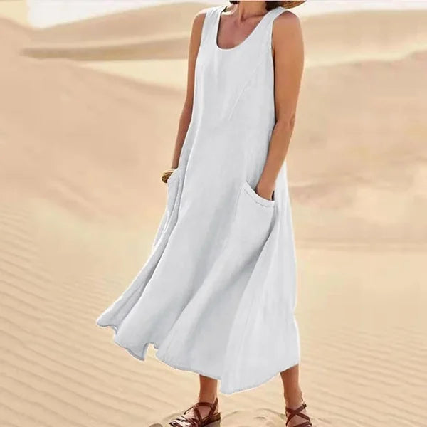 Robe Femme Décontractée Légère | Coupe Volumineuse Pratique