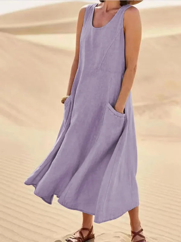 Robe Femme Décontractée Légère | Coupe Volumineuse Pratique