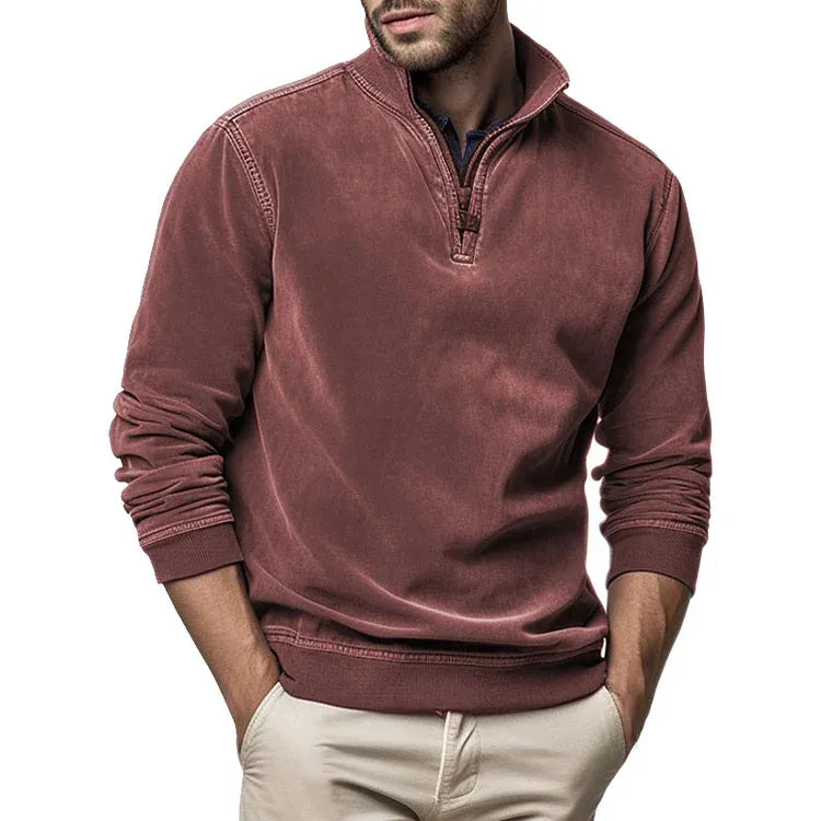 Sweat-shirt style vintage | Polaire douillette