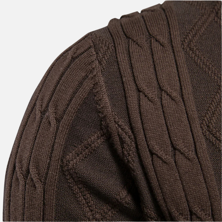 Gilet à motifs losanges | Design élégant