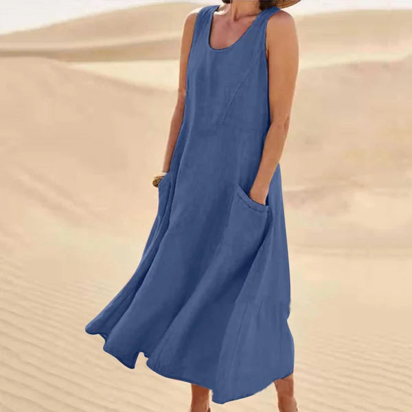 Robe Femme Décontractée Légère | Coupe Volumineuse Pratique
