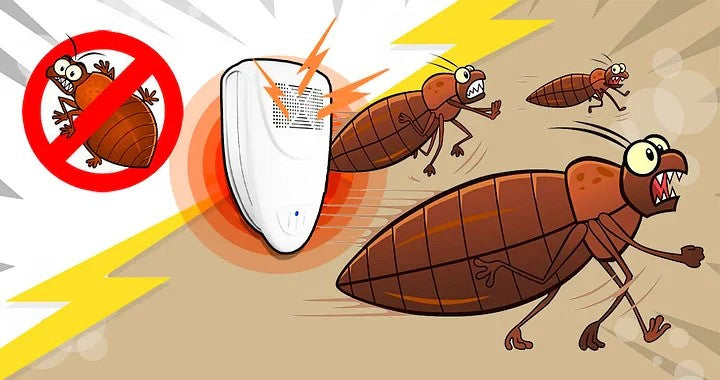 Répulsif Ultrasonique Contre les Punaises de Lit | Éliminez les Punaises de Lit