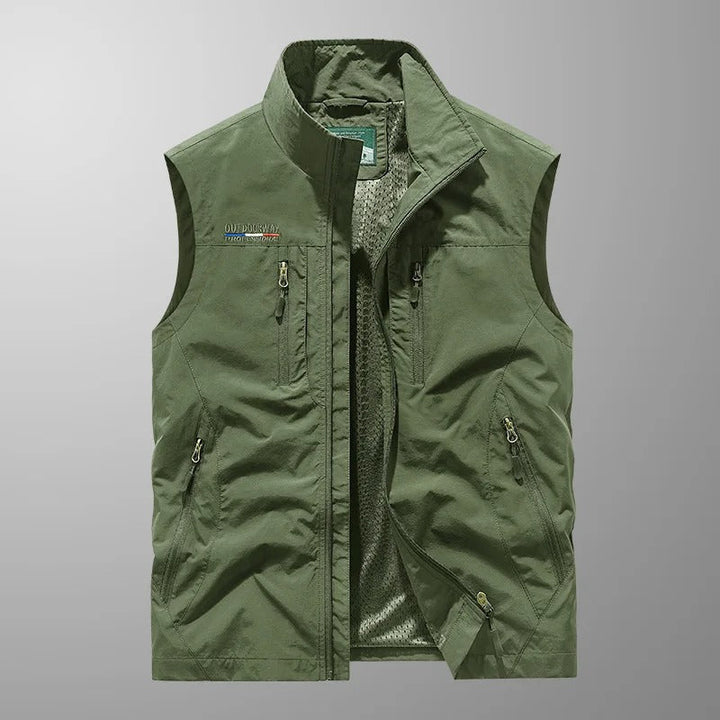 Casper – Gilet Cargo Respirant À Multiples Poches