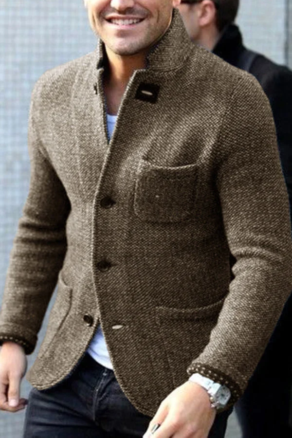 Cardigan Rétro Pour Hommes | Coupe Classique