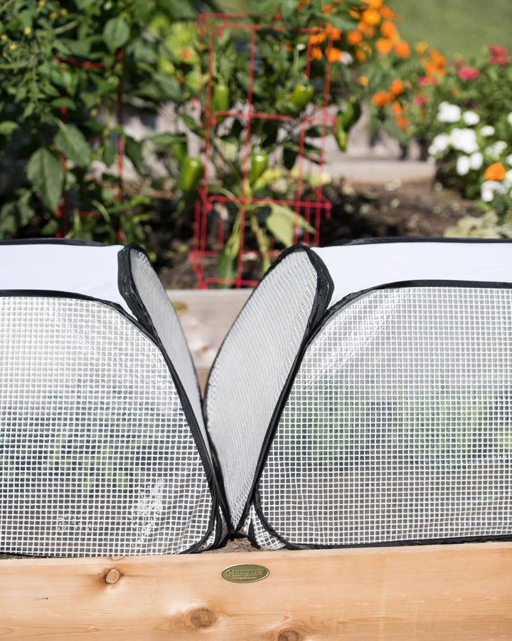2 pièces Couverture de Rangée de Jardin