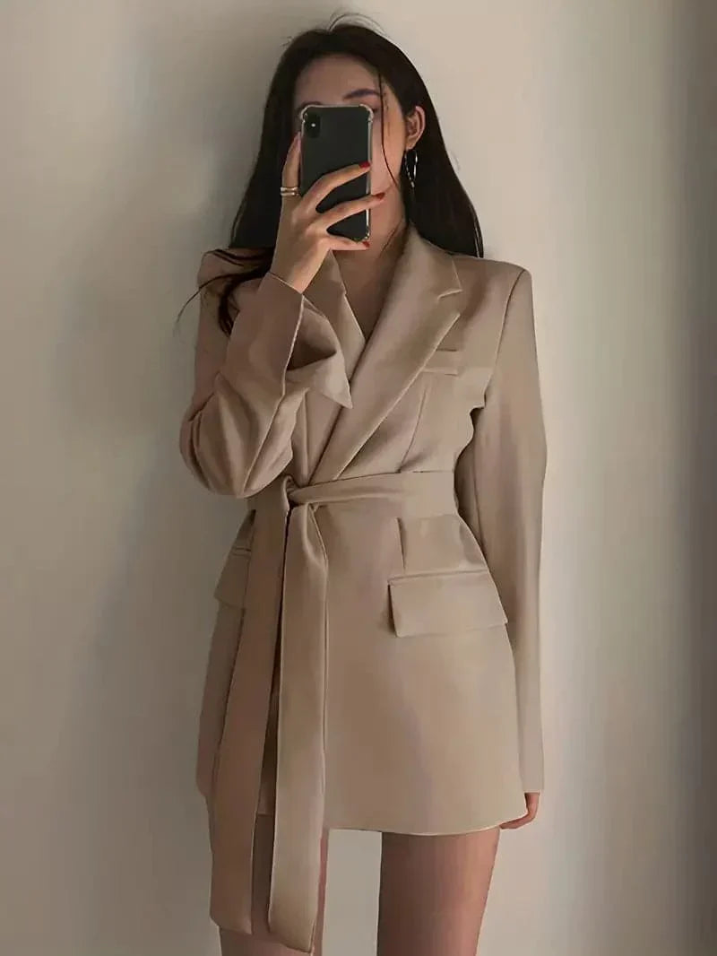 Melly | High-quality blazer coat