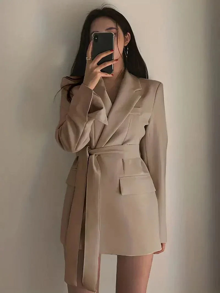 Melly | High-quality blazer coat