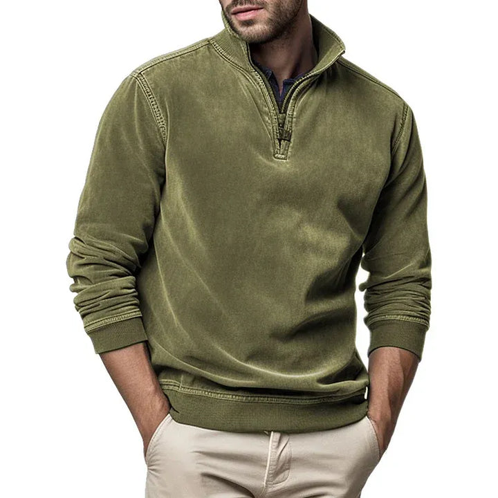 Sweat-shirt style vintage | Polaire douillette