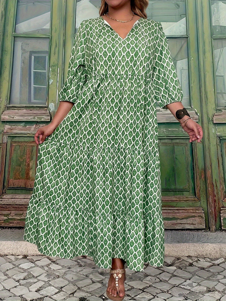 Emma | Robe d'été verte confortable