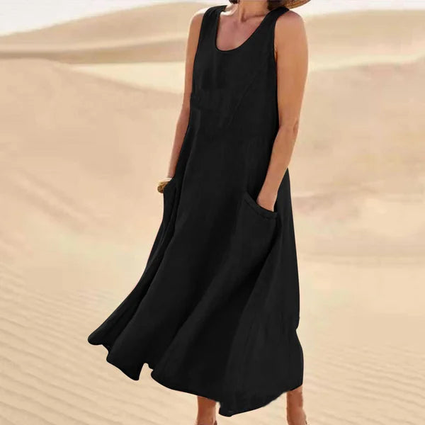 Robe Femme Décontractée Légère | Coupe Volumineuse Pratique