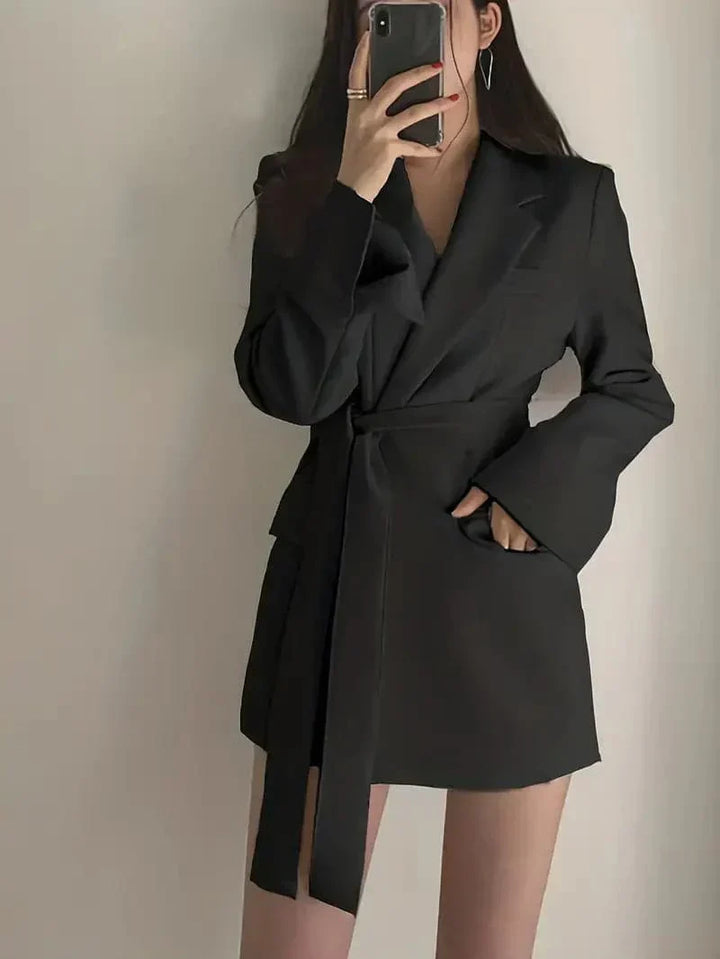 Melly | High-quality blazer coat
