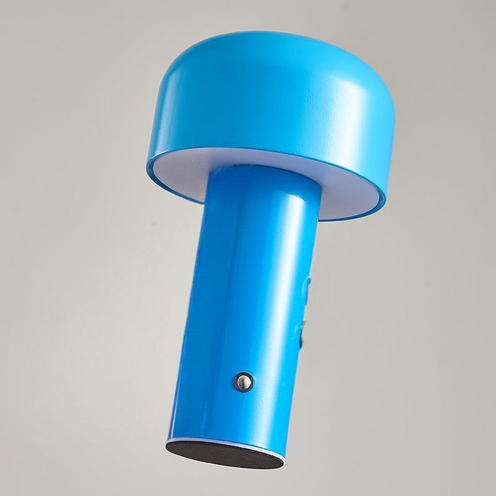 Lampe de table champignon sans fil, design italien