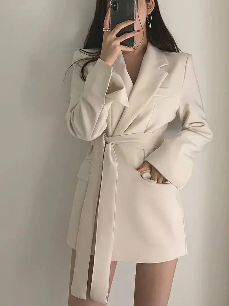 Melly | High-quality blazer coat