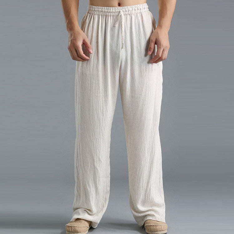 Men's Casual Linen Pants | Relaxed Fit