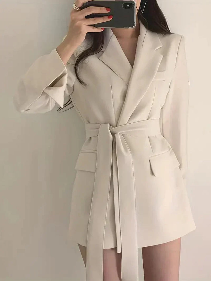 Melly | High-quality blazer coat