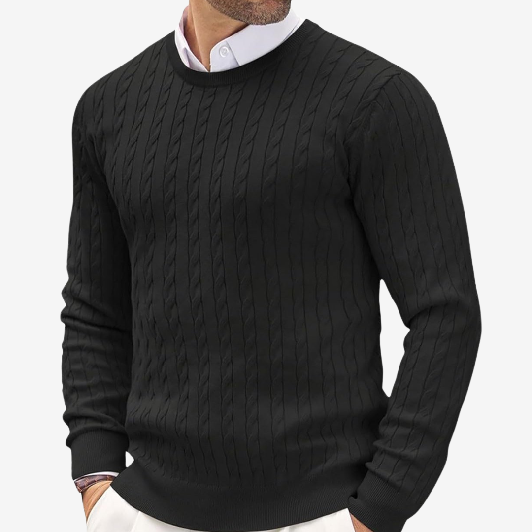 Pull tricoté, confortable