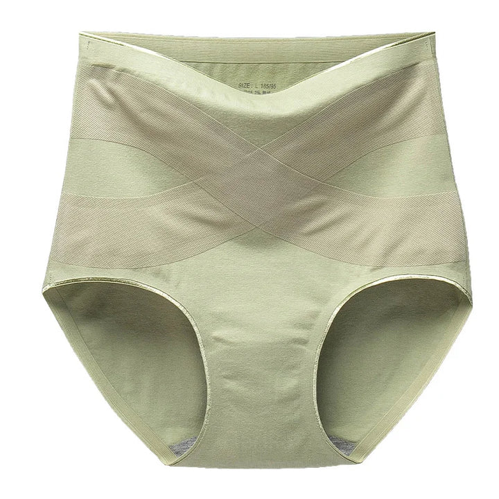 Culottes taille haute sans couture Flarixa - Contrôle du ventre, respirantes et de couleur unie