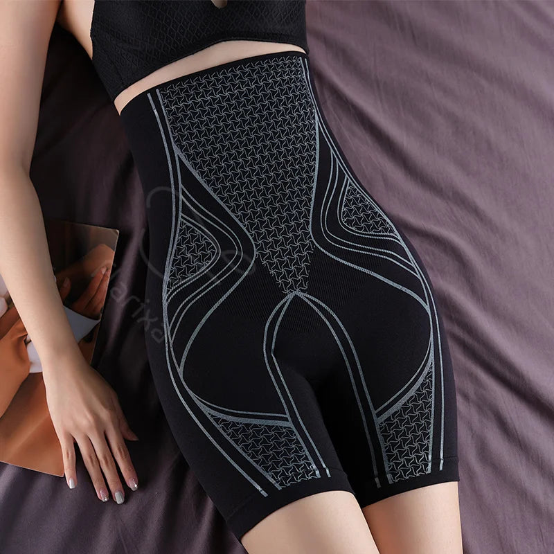Culottes gainantes taille haute sans couture Flarixa – Shorty femme rehausse-fesses, boxer amincissant