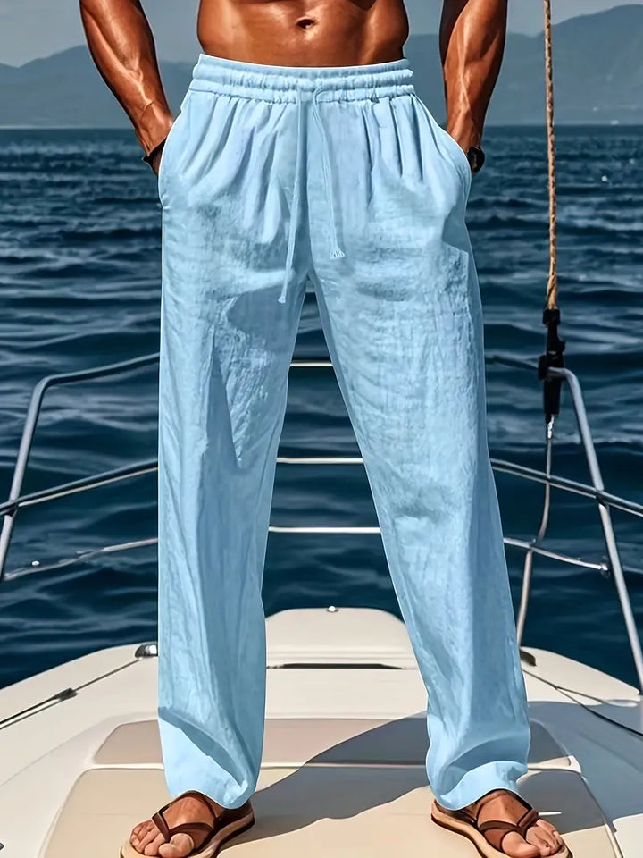 Pantalon D’Été Large Pour Homme Peter | Décontracté Et Aéré