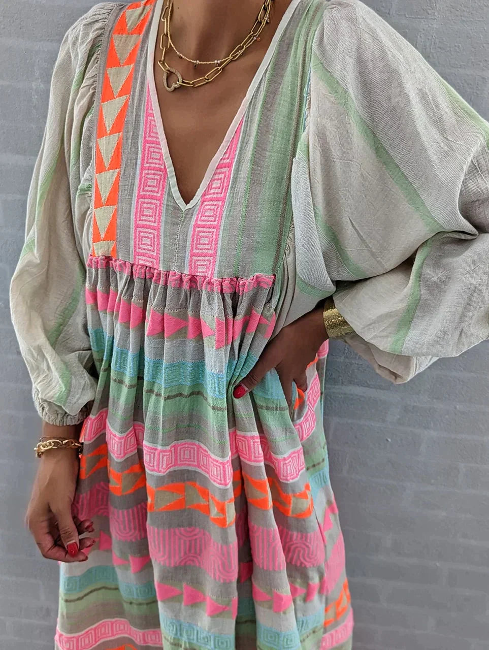 Robe Fleurie Colorée Femme | Été & Respirante