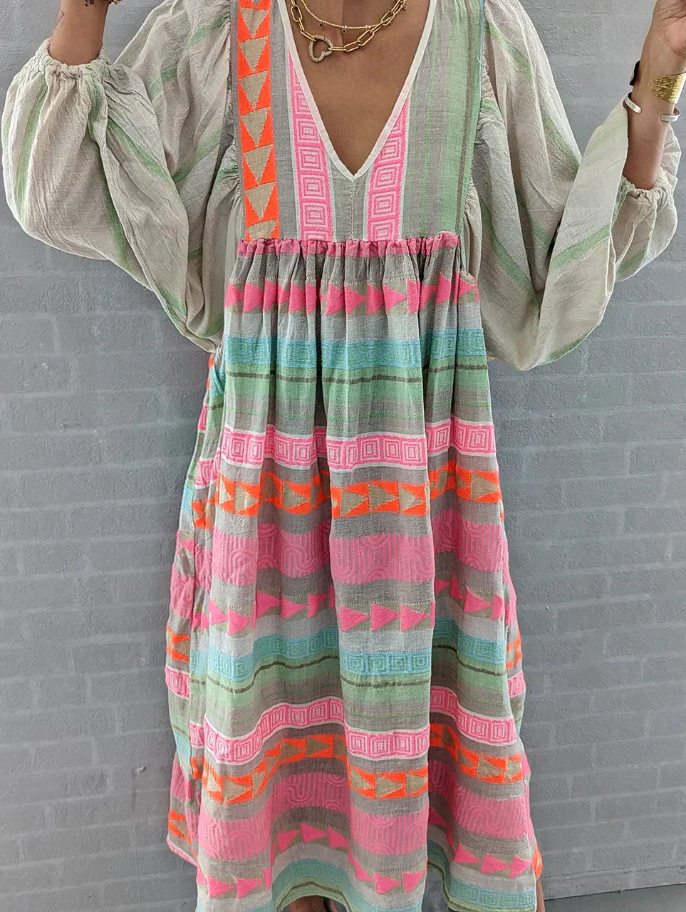 Robe Fleurie Colorée Femme | Été & Respirante