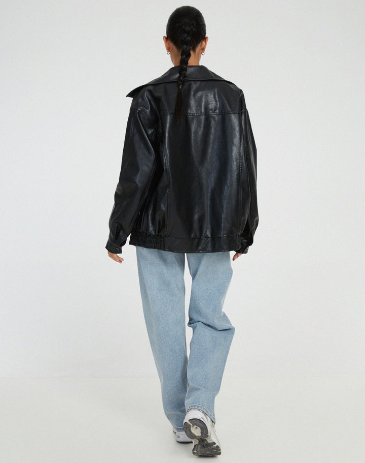Women's Leather Sophisticated Jacket | Leather