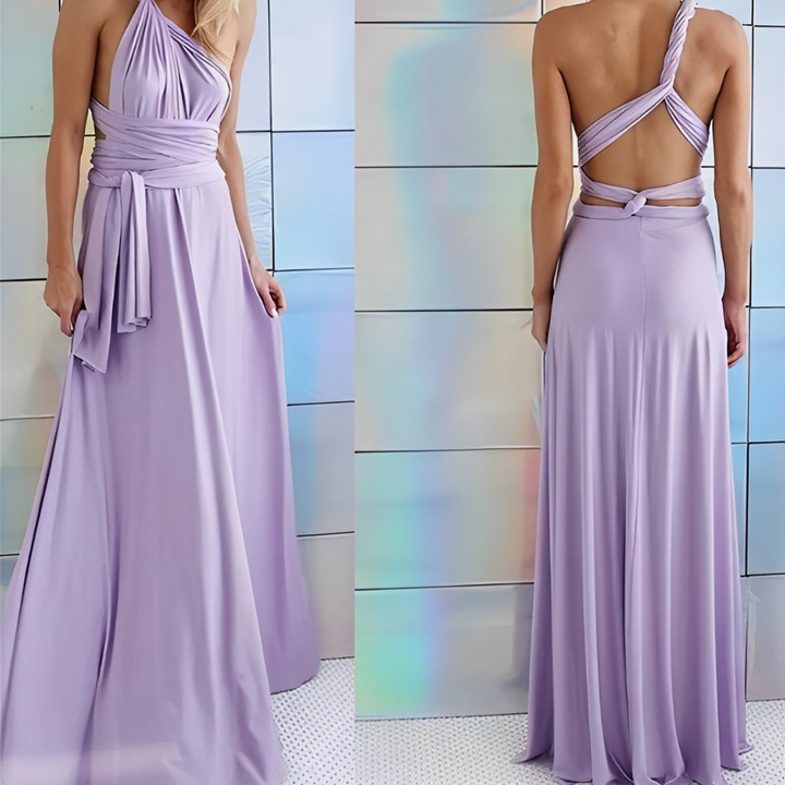 Robe Longue Femme Polyvalente | Élégante & Sans Manches