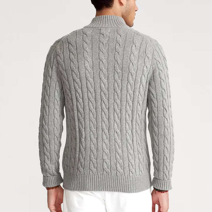 Pull Demi-Zip Raffiné Pour Hommes | Coupe Ajustée