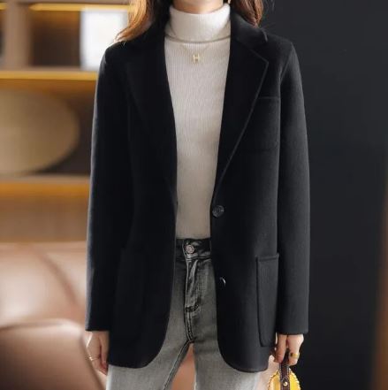 Women's Elegant Tweed Blazer