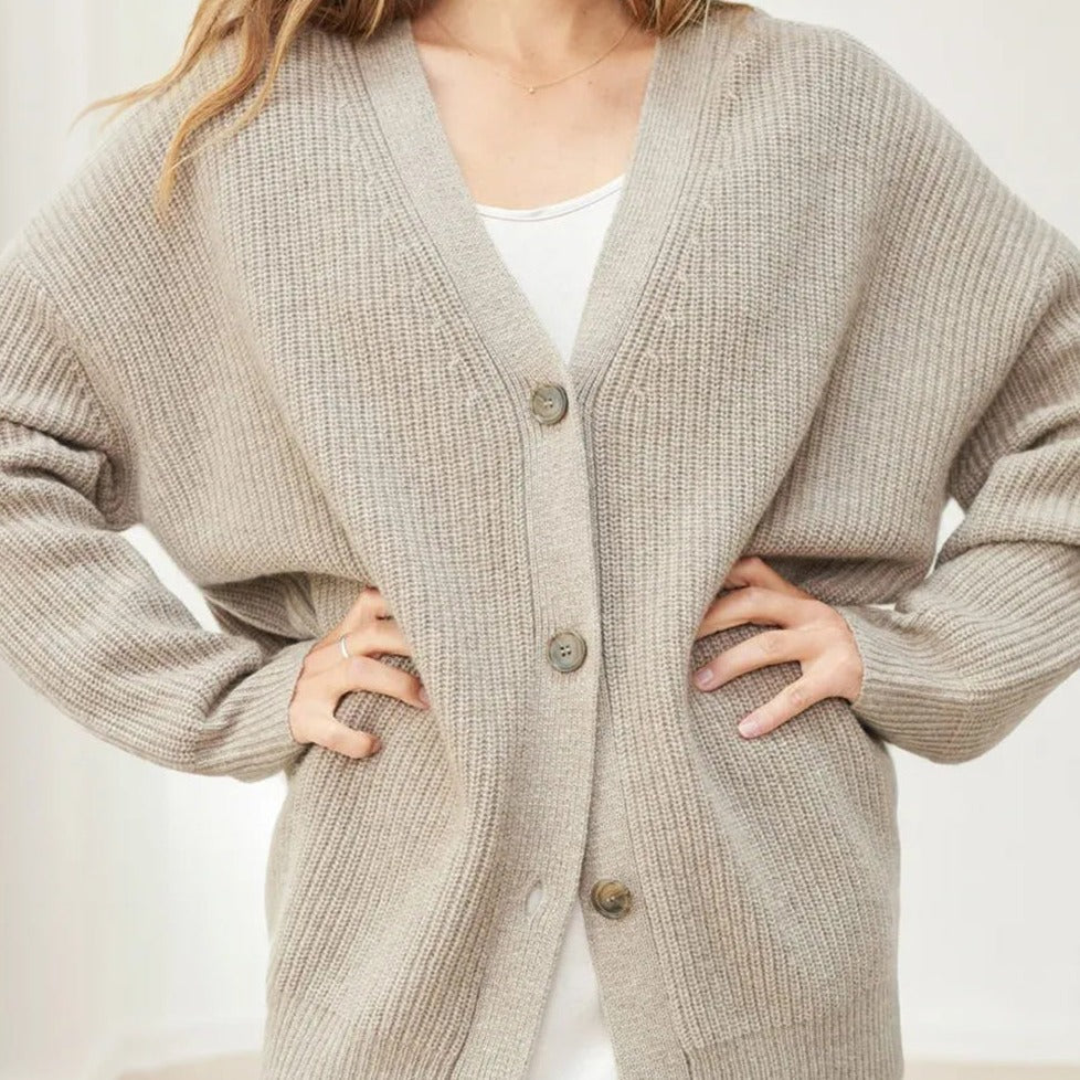Abigail | Cardigan chaud en cachemire