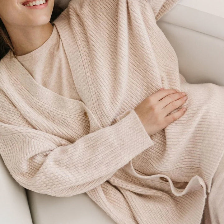 Abigail | Cardigan chaud en cachemire