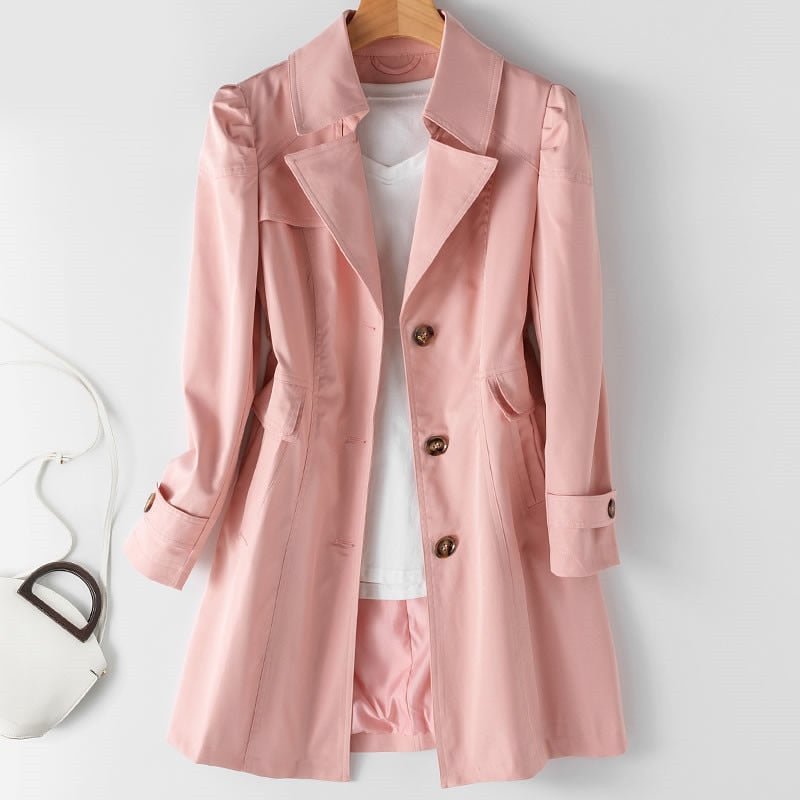 Manteau Élégant Polyvalent Pour Femme | Léger Et Intemporel