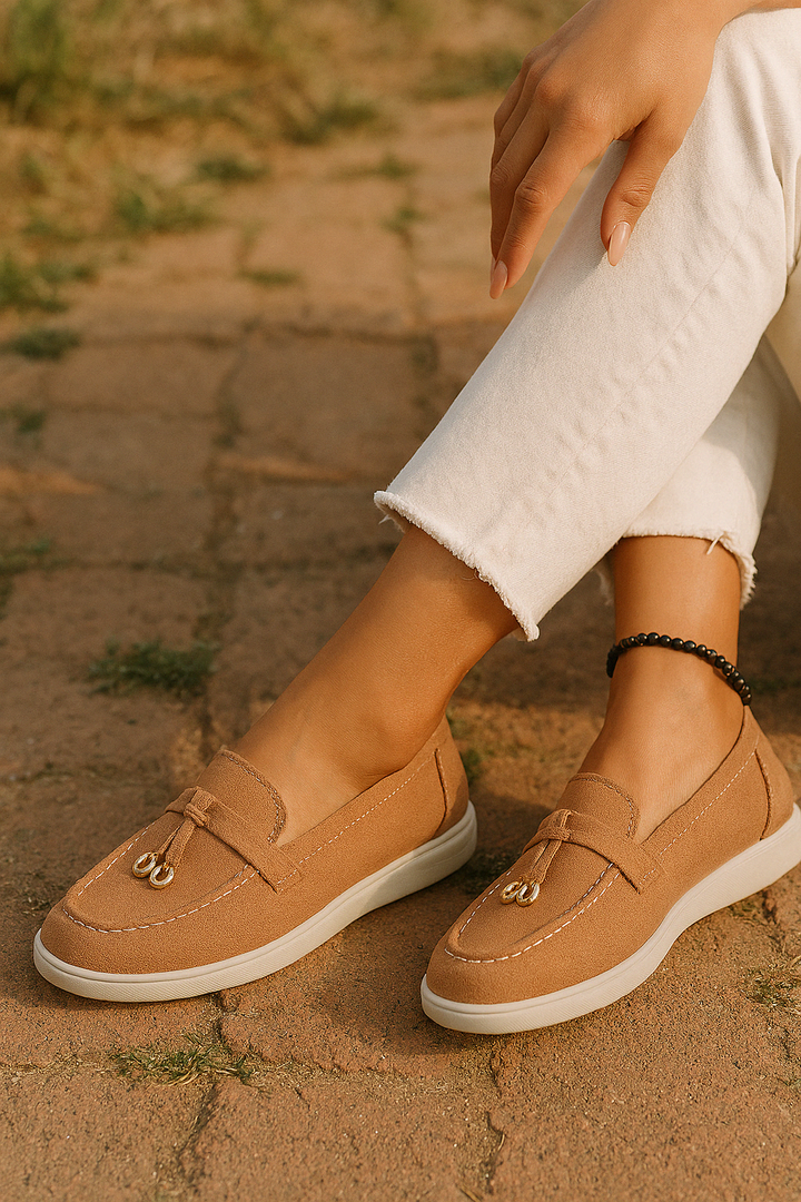 Mocassins en cuir élégants pour femmes | Design élégant