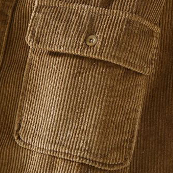 Men's Corduroy Winter Shirt | Warm &amp; Stylish