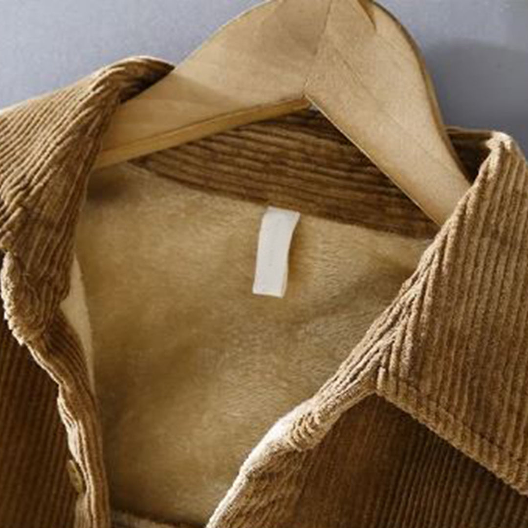Men's Corduroy Winter Shirt | Warm &amp; Stylish