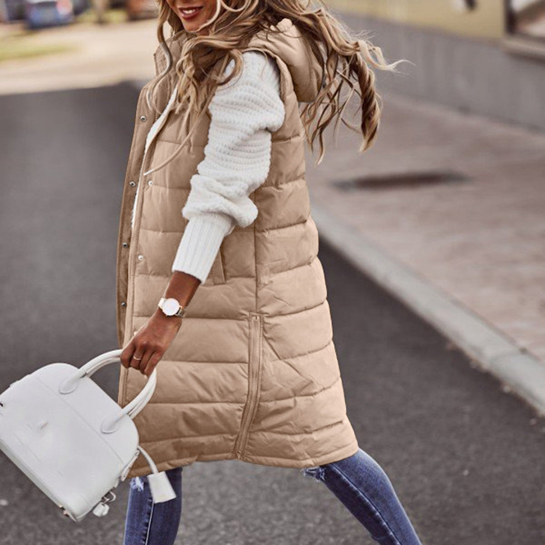 Women's Quilted Down Jacket | Elegant &amp; Warm