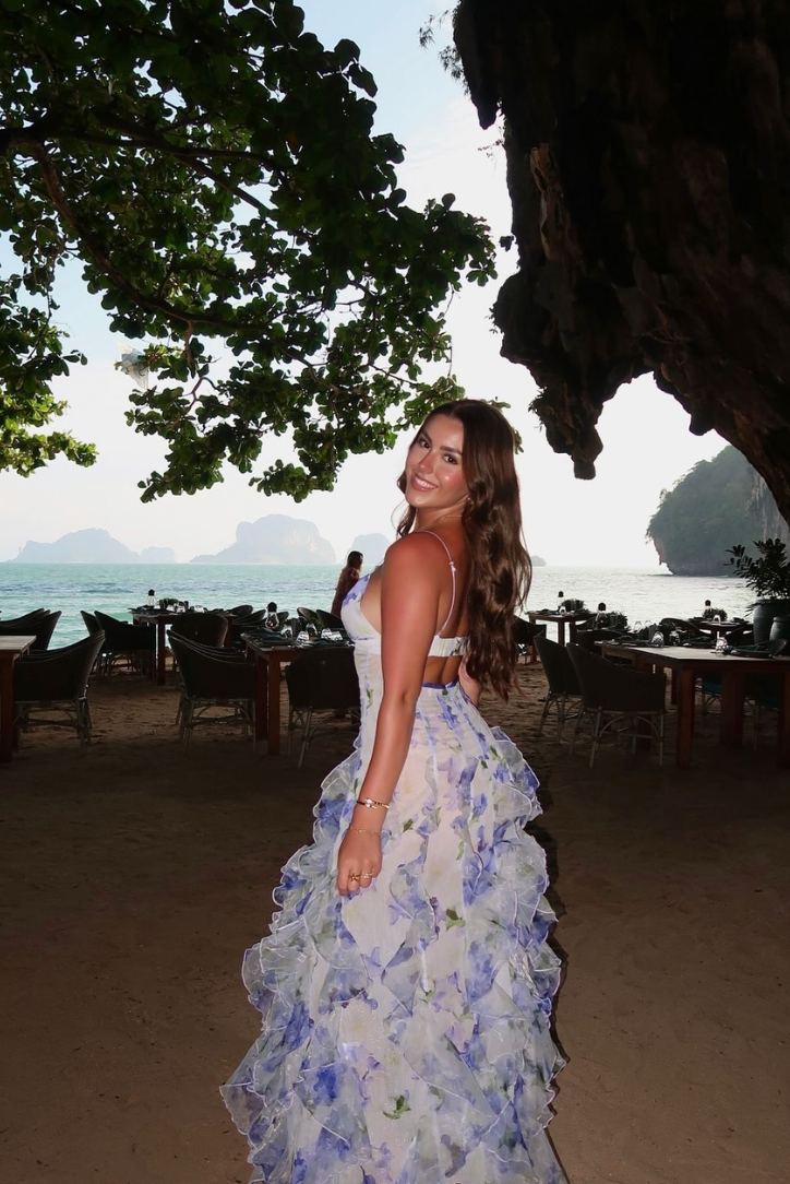 Robe Maxi Fleurie pour Femmes | Design Éclatant